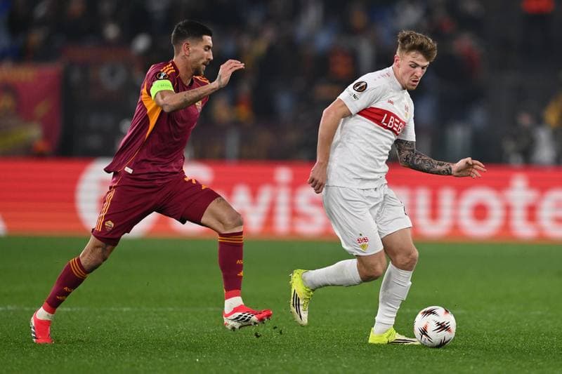 Football. UEFA Europa League. AS Roma - VfB Stuttgart. 22.01.2026