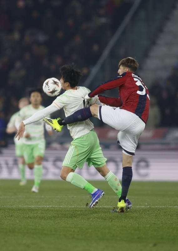 Football. Europa League. Bologna FC - Celtic FC. 22.01.2026