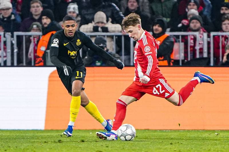 Football. UEFA Champions League. Bayern Munich - Royale Union Saint-Gilloise. 21.01.2026
