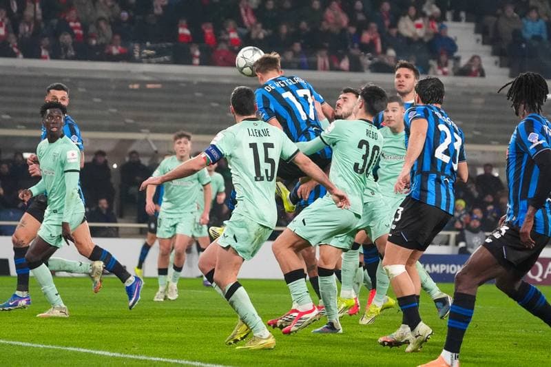 Football. UEFA Champions League. Atalanta - Athletic Club. 21.01.2026
