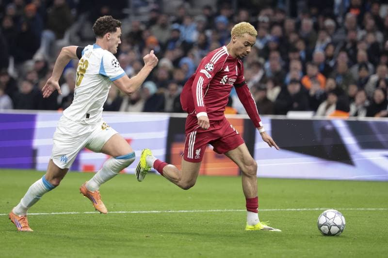 Football. UEFA Champions League. Olympique de Marseille - Liverpool. 21.01.2026