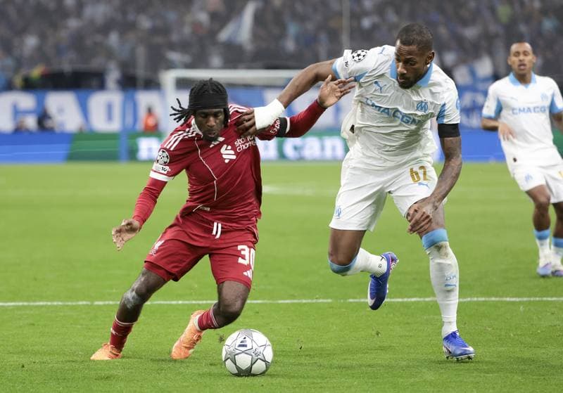 Football. UEFA Champions League. Olympique de Marseille - Liverpool. 21.01.2026