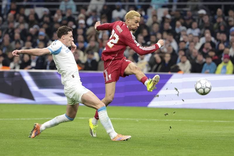 Football. UEFA Champions League. Olympique de Marseille - Liverpool. 21.01.2026
