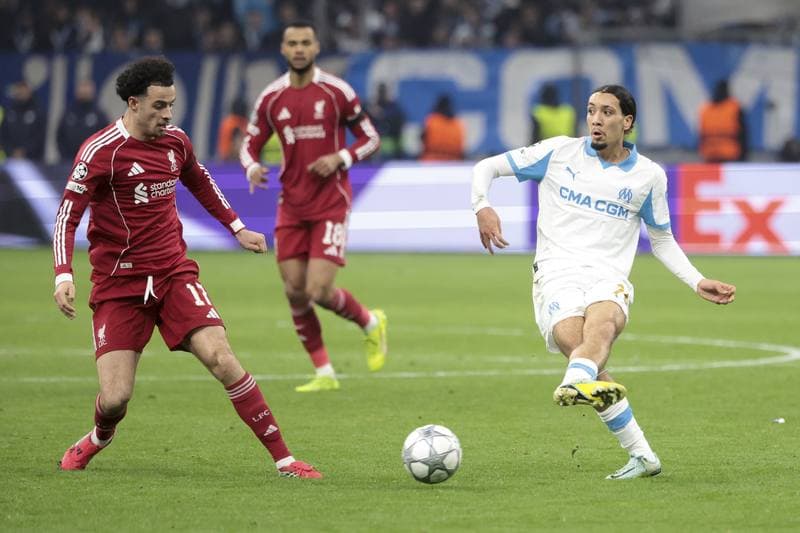 Football. UEFA Champions League. Olympique de Marseille - Liverpool. 21.01.2026