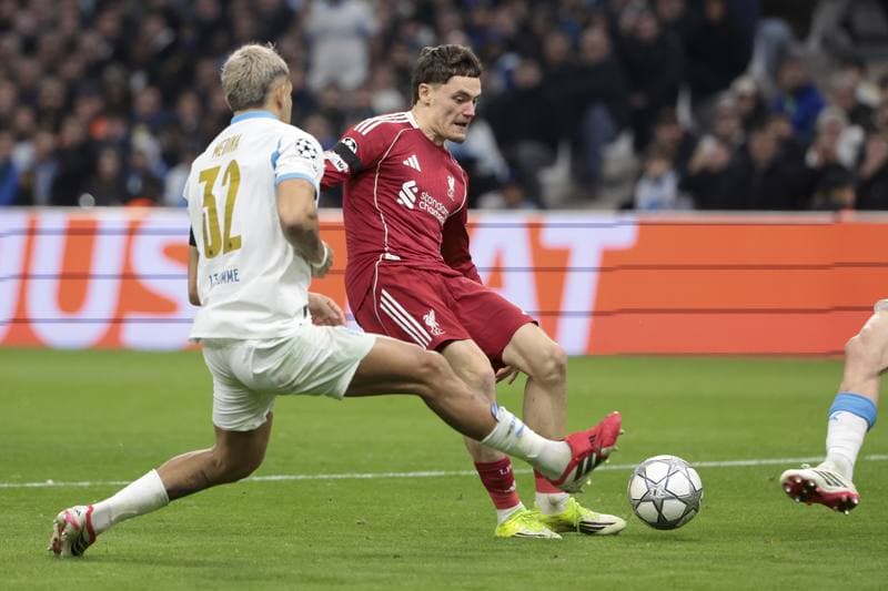 Football. UEFA Champions League. Olympique de Marseille - Liverpool. 21.01.2026