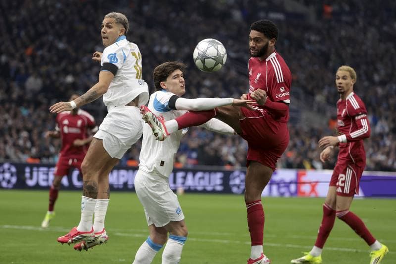 Football. UEFA Champions League. Olympique de Marseille - Liverpool. 21.01.2026