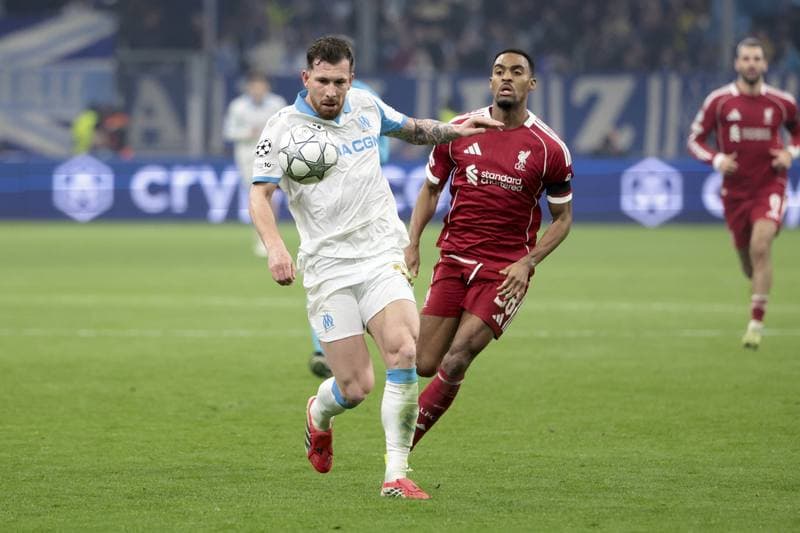 Football. UEFA Champions League. Olympique de Marseille - Liverpool. 21.01.2026