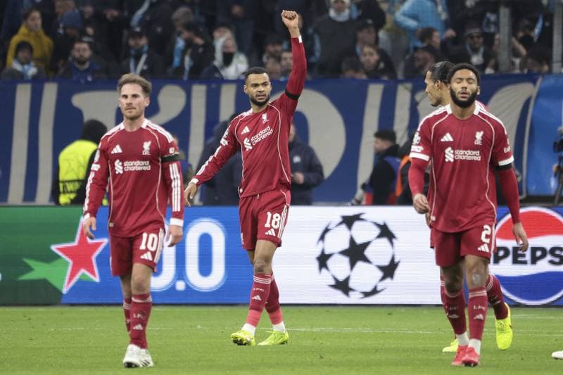 Football. UEFA Champions League. Olympique de Marseille - Liverpool. 21.01.2026