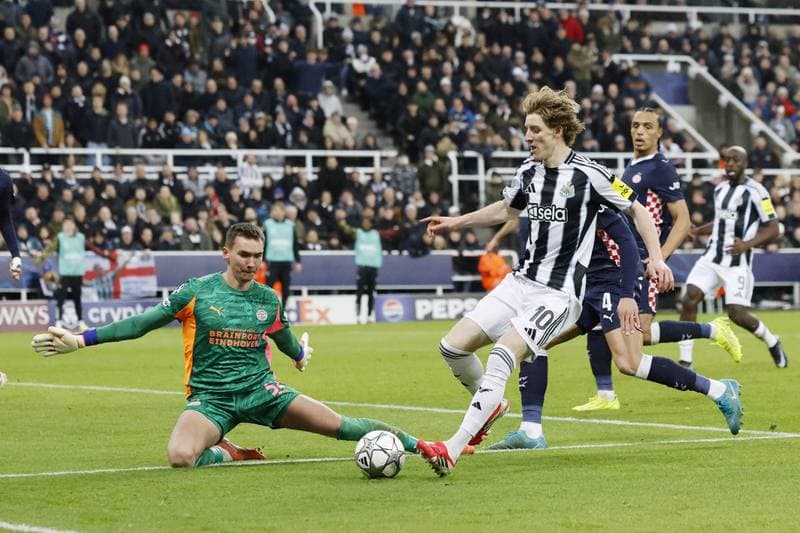 Football. UEFA Champions League. Newcastle United - PSV Eindhoven. 21.01.2026