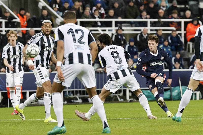 Football. UEFA Champions League. Newcastle United - PSV Eindhoven. 21.01.2026