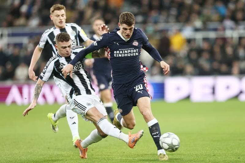 Football. UEFA Champions League. Newcastle United - PSV Eindhoven. 21.01.2026