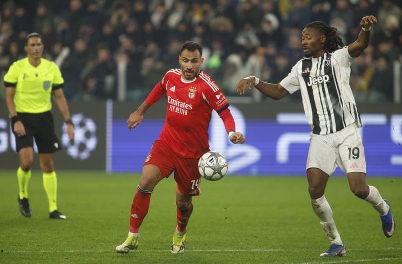 Football. UEFA Champions League. Juventus - SL Benfica. 21.01.2026
