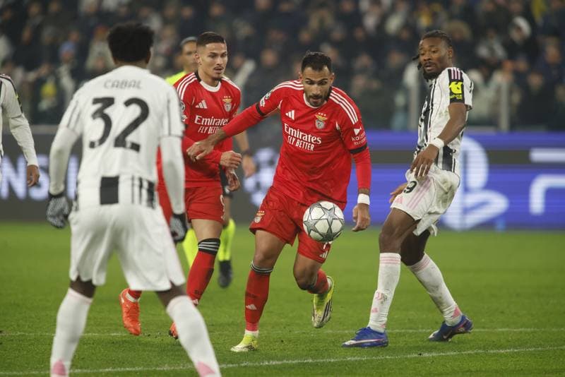 Football. UEFA Champions League. Juventus - SL Benfica. 21.01.2026