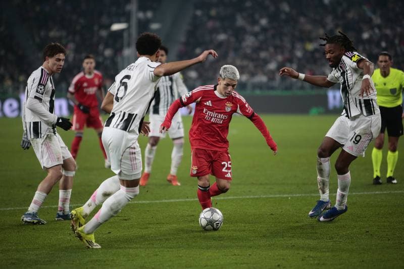 Football. UEFA Champions League. Juventus - SL Benfica. 21.01.2026