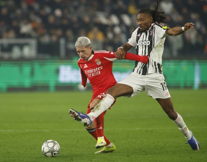 Football. UEFA Champions League. Juventus - SL Benfica. 21.01.2026
