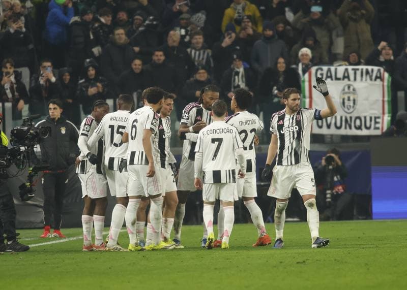 Football. UEFA Champions League. Juventus - SL Benfica. 21.01.2026