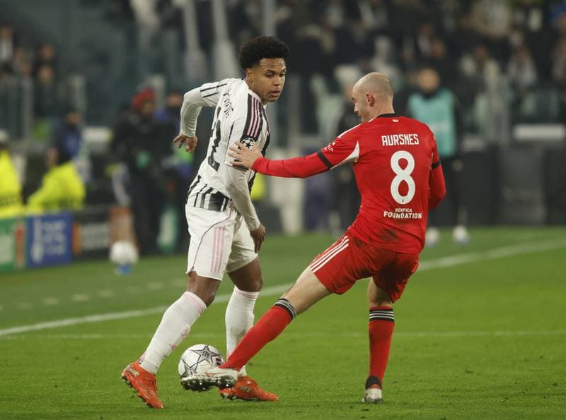 Football. UEFA Champions League. Juventus - SL Benfica. 21.01.2026