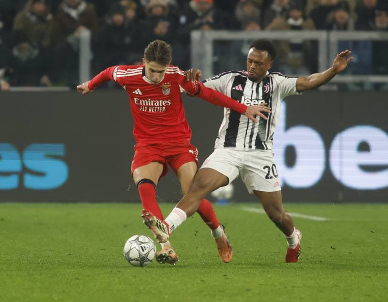 Football. UEFA Champions League. Juventus - SL Benfica. 21.01.2026