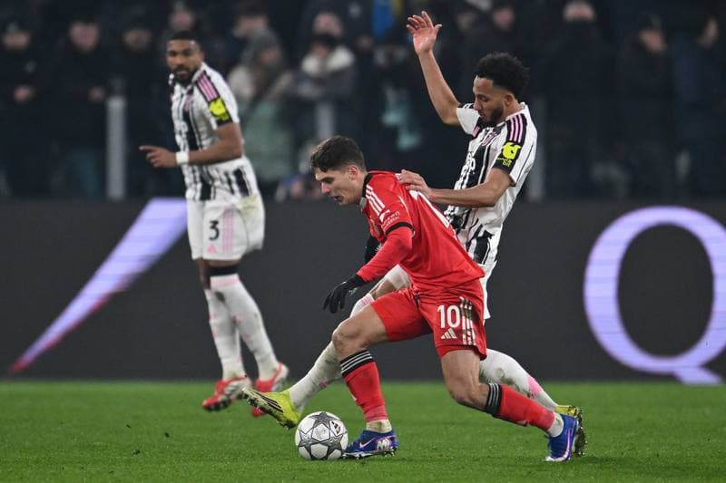 Football. UEFA Champions League. Juventus - SL Benfica. 21.01.2026