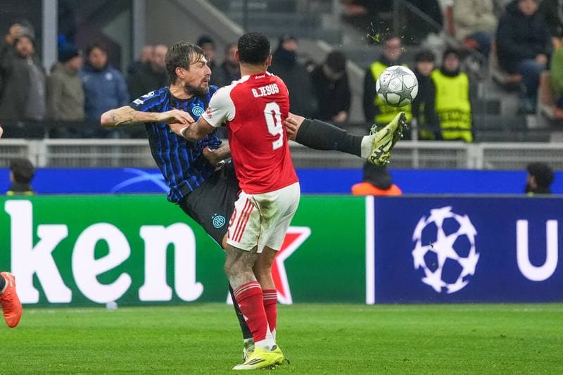 Football. UEFA Champions League. Internazionale - Arsenal. 20.01.2026