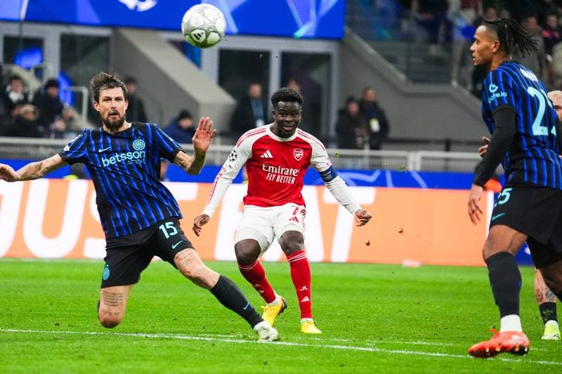 Football. UEFA Champions League. Internazionale - Arsenal. 20.01.2026