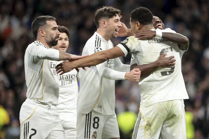 Football. UEFA Champions League. Real Madrid - AS Monaco. 20.01.2026