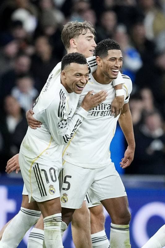 Football. UEFA Champions League. Real Madrid - AS Monaco. 20.01.2026