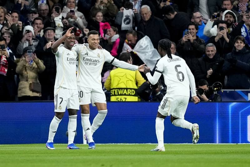 Football. UEFA Champions League. Real Madrid - AS Monaco. 20.01.2026