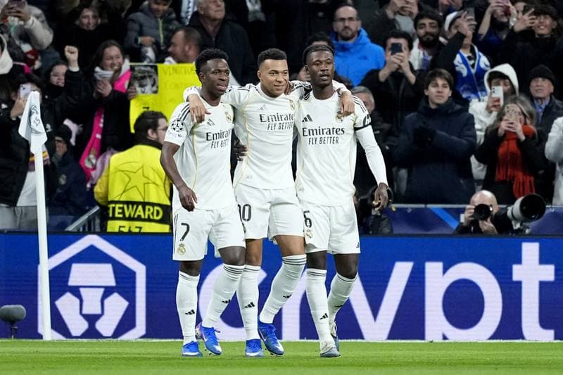 Football. UEFA Champions League. Real Madrid - AS Monaco. 20.01.2026