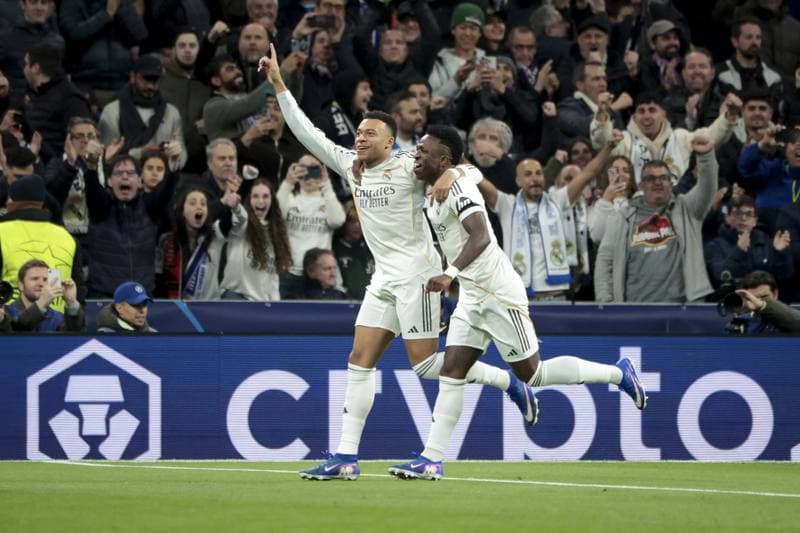 Football. UEFA Champions League. Real Madrid - AS Monaco. 20.01.2026