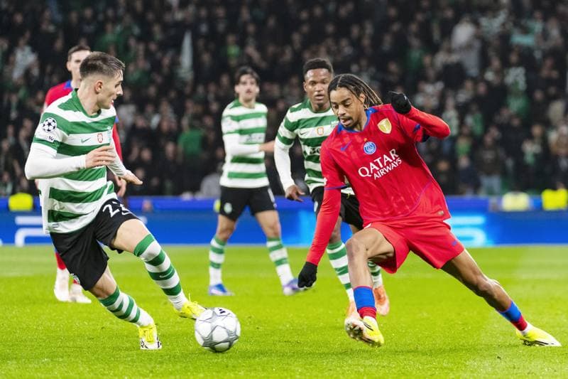 Football. UEFA Champions League. Sporting CP - Paris SG. 20.01.2026
