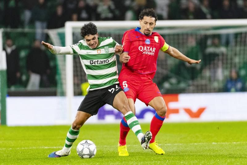 Football. UEFA Champions League. Sporting CP - Paris SG. 20.01.2026