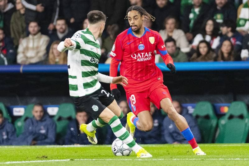 Football. UEFA Champions League. Sporting CP - Paris SG. 20.01.2026