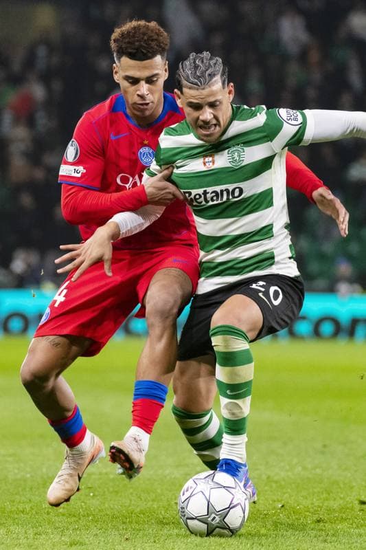 Football. UEFA Champions League. Sporting CP - Paris SG. 20.01.2026