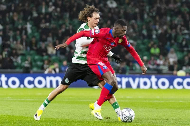 Football. UEFA Champions League. Sporting CP - Paris SG. 20.01.2026