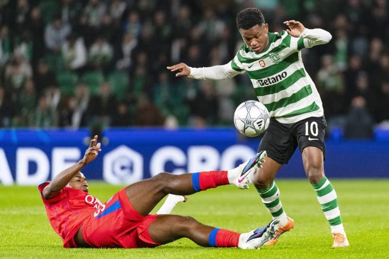 Football. UEFA Champions League. Sporting CP - Paris SG. 20.01.2026