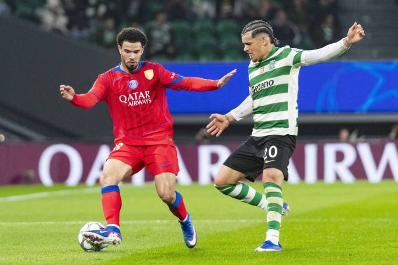 Football. UEFA Champions League. Sporting CP - Paris SG. 20.01.2026