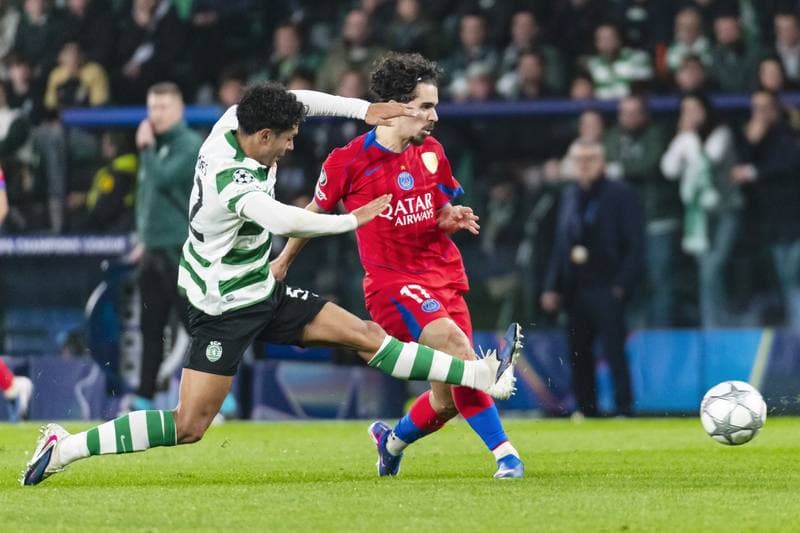 Football. UEFA Champions League. Sporting CP - Paris SG. 20.01.2026