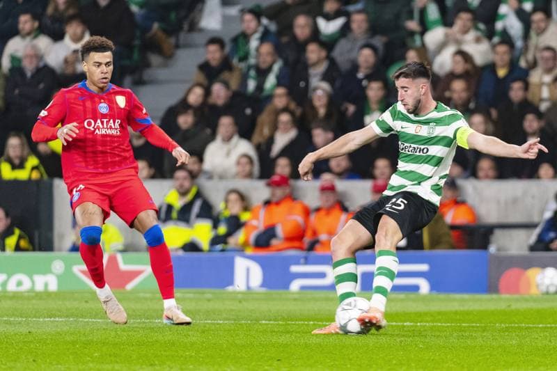 Football. UEFA Champions League. Sporting CP - Paris SG. 20.01.2026