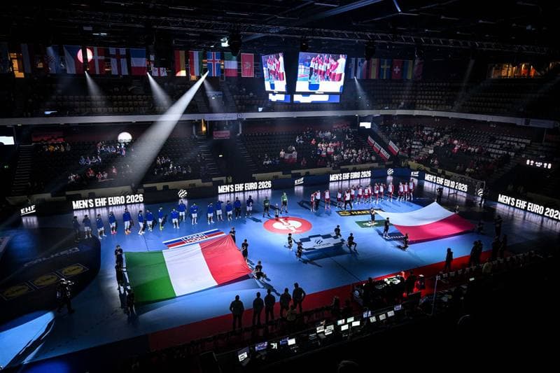 Handball. Men's EHF Euro 2026. Poland - Italy. 20.01.2026