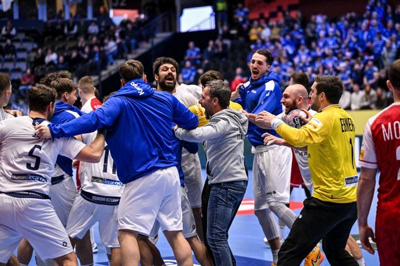 Handball. Men's EHF Euro 2026. Poland - Italy. 20.01.2026