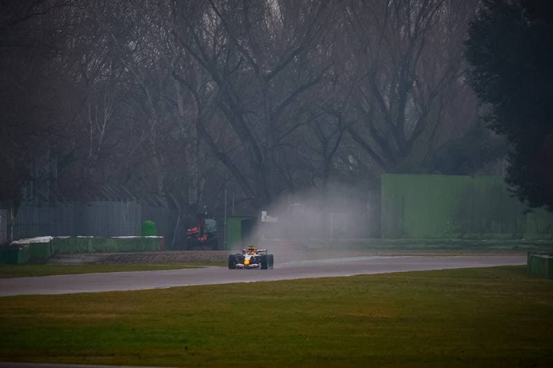 Motorsport. Formula 1. Shakedown of VCARB Racing Bulls. 20.01.2026