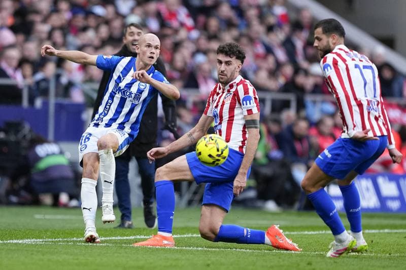 Football. La Liga. Atletico Madrid - Deportivo Alaves. 18.01.2026