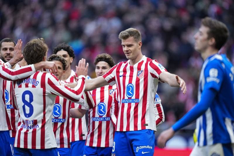Football. La Liga. Atletico Madrid - Deportivo Alaves. 18.01.2026