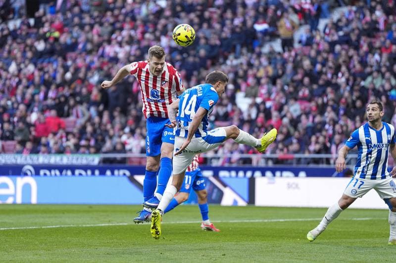 Football. La Liga. Atletico Madrid - Deportivo Alaves. 18.01.2026