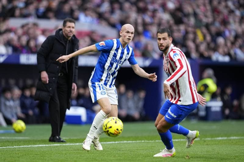 Football. La Liga. Atletico Madrid - Deportivo Alaves. 18.01.2026
