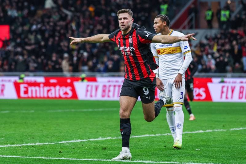 Football. Serie A. AC Milan - US Lecce. 16.09.2025