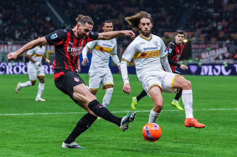 Football. Serie A. AC Milan - US Lecce. 16.09.2025