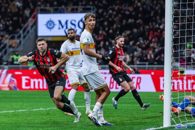 Football. Serie A. AC Milan - US Lecce. 16.09.2025