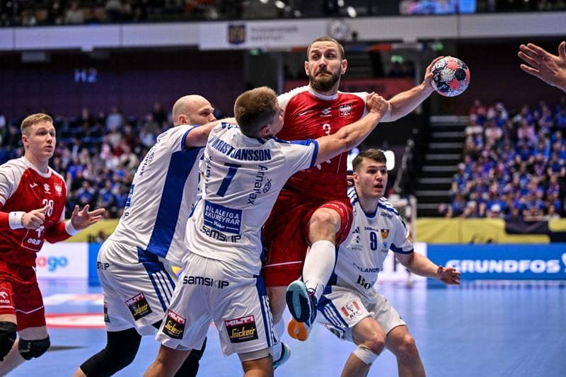 Handball. Men's EHF Euro 2026. Poland - Iceland. 18.01.2026